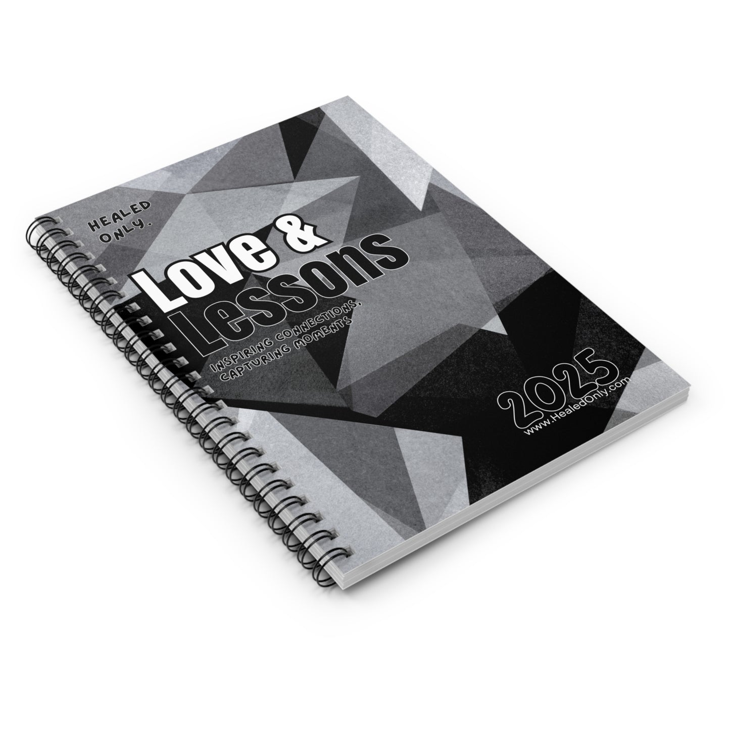 2025 Love & Lessons Spiral Notebook – Your Journey to Meaningful Connections