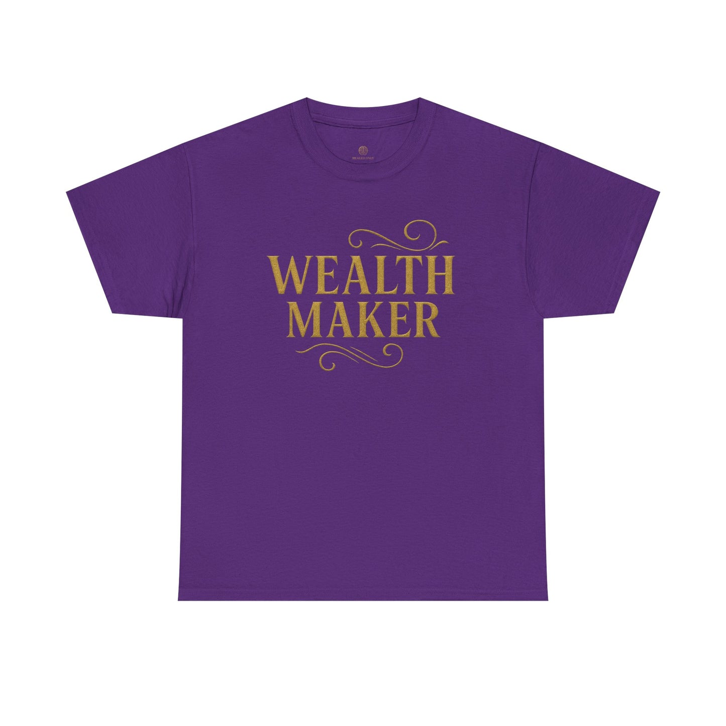 Wealth Maker Tee - Unisex Heavy Cotton Shirt, Motivational Tee, Gift for Entrepreneurs, Casual Wear, Birthday Present, Inspirational