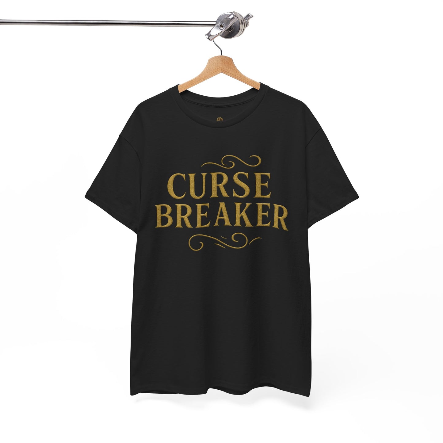 Curse Breaker Unisex Heavy Cotton Tee | Motivational Shirt, Gift for Friends, Empowerment Top, Everyday Wear, Spiritual Gift