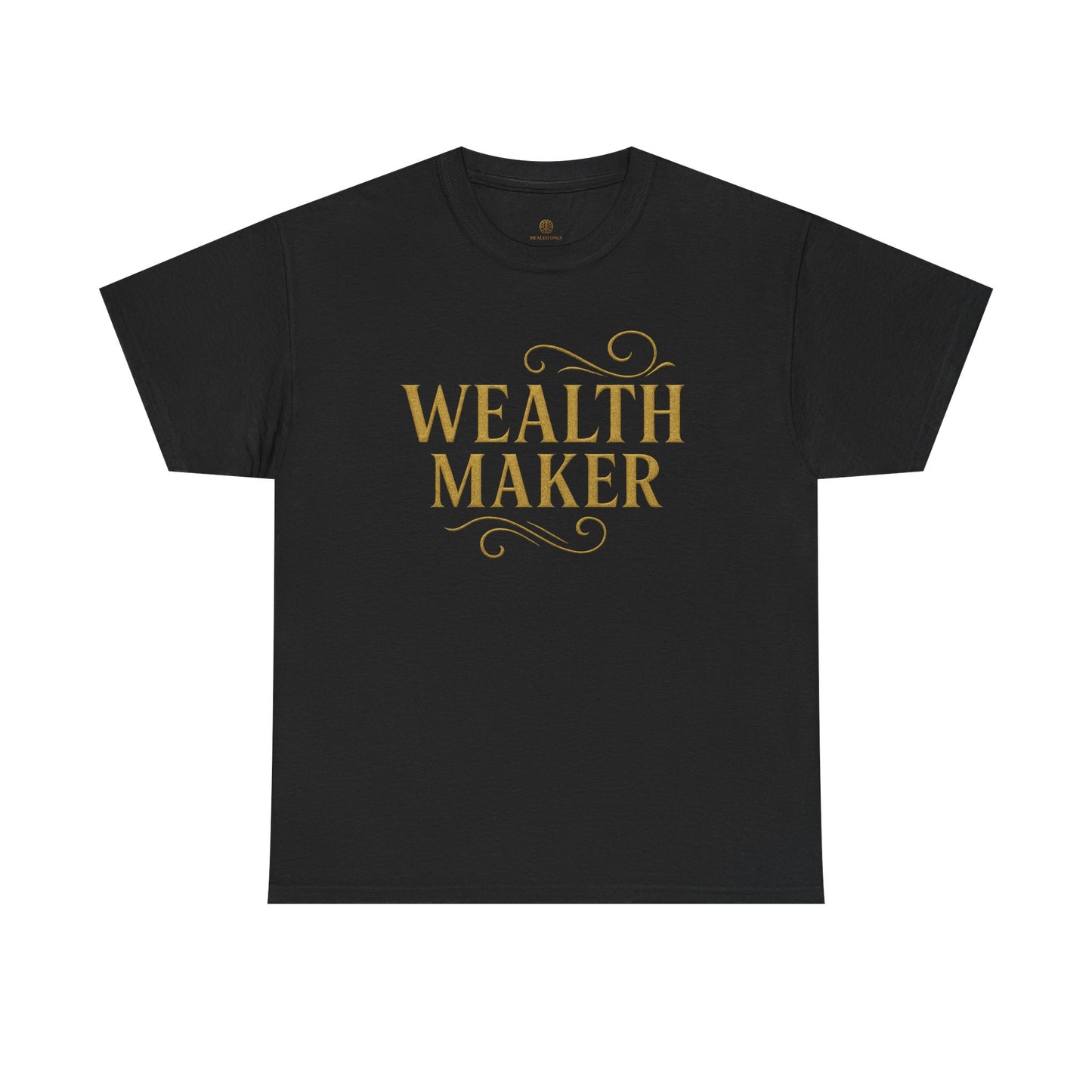 Wealth Maker Tee - Unisex Heavy Cotton Shirt, Motivational Tee, Gift for Entrepreneurs, Casual Wear, Birthday Present, Inspirational