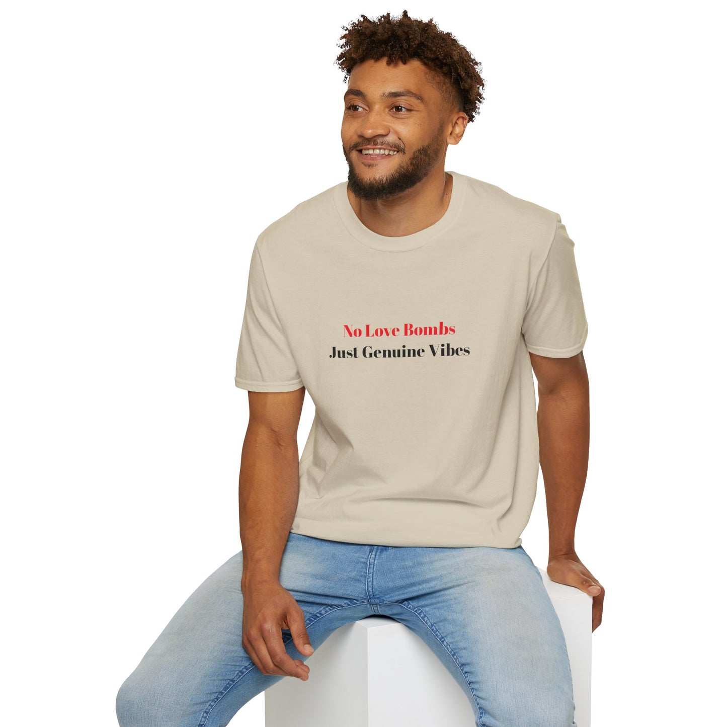 Genuine Vibes Unisex Tee – No Love Bombs