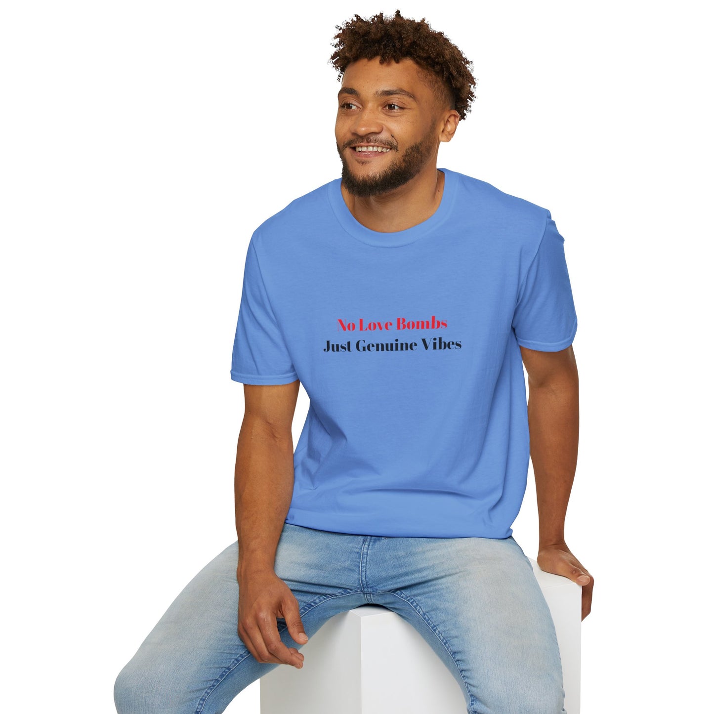 Genuine Vibes Unisex Tee – No Love Bombs
