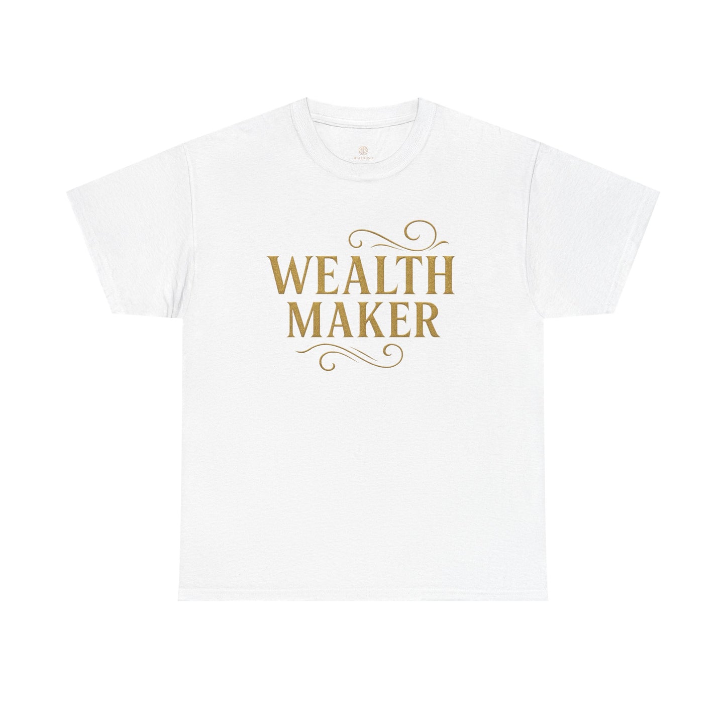 Wealth Maker Tee - Unisex Heavy Cotton Shirt, Motivational Tee, Gift for Entrepreneurs, Casual Wear, Birthday Present, Inspirational