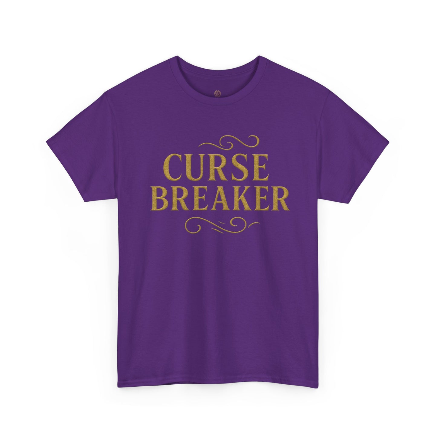 Curse Breaker Unisex Heavy Cotton Tee | Motivational Shirt, Gift for Friends, Empowerment Top, Everyday Wear, Spiritual Gift