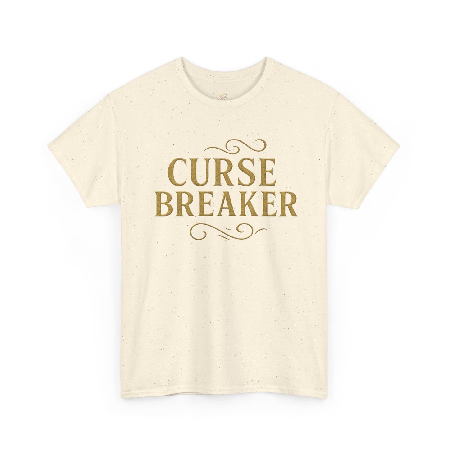 Curse Breaker Unisex Heavy Cotton Tee | Motivational Shirt, Gift for Friends, Empowerment Top, Everyday Wear, Spiritual Gift