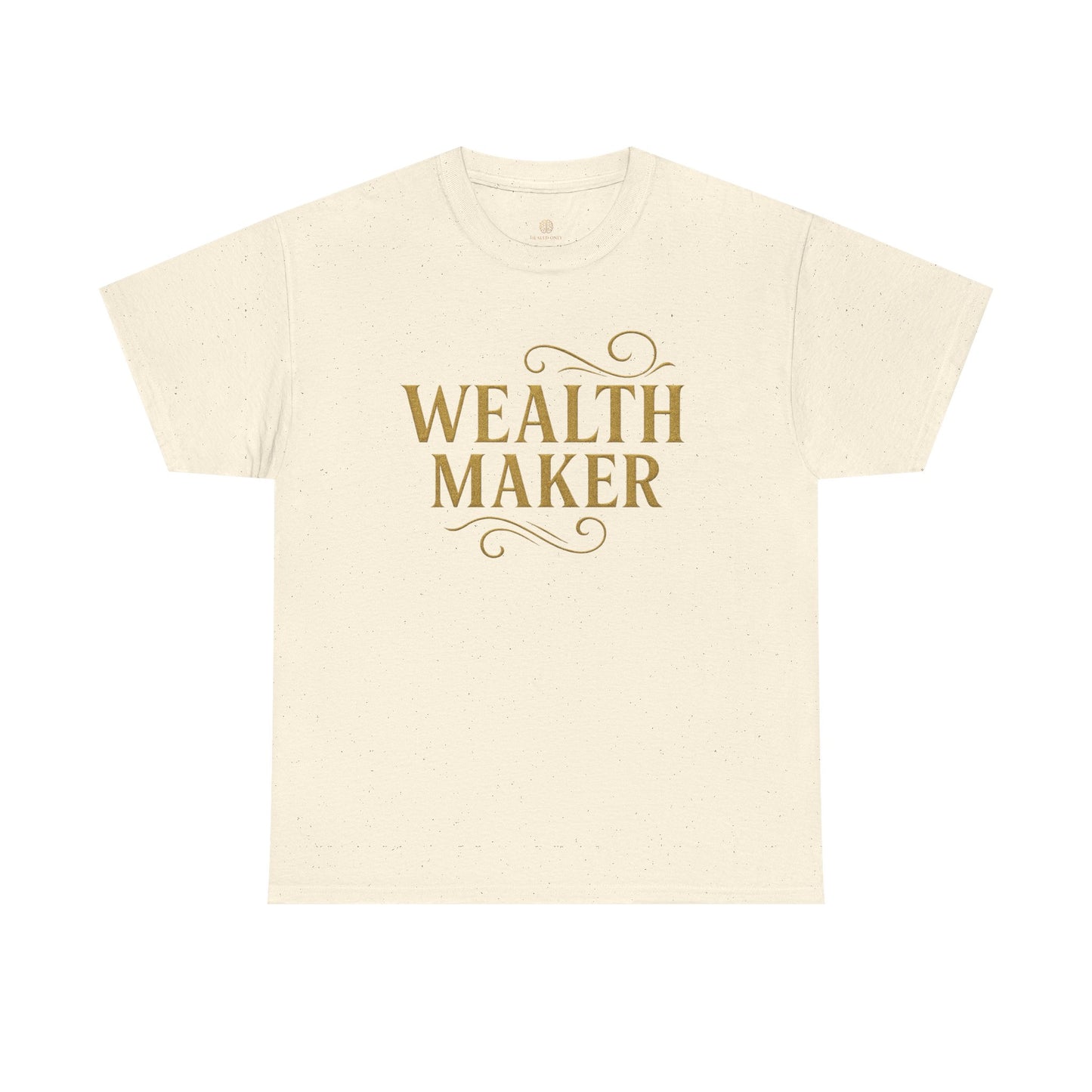 Wealth Maker Tee - Unisex Heavy Cotton Shirt, Motivational Tee, Gift for Entrepreneurs, Casual Wear, Birthday Present, Inspirational
