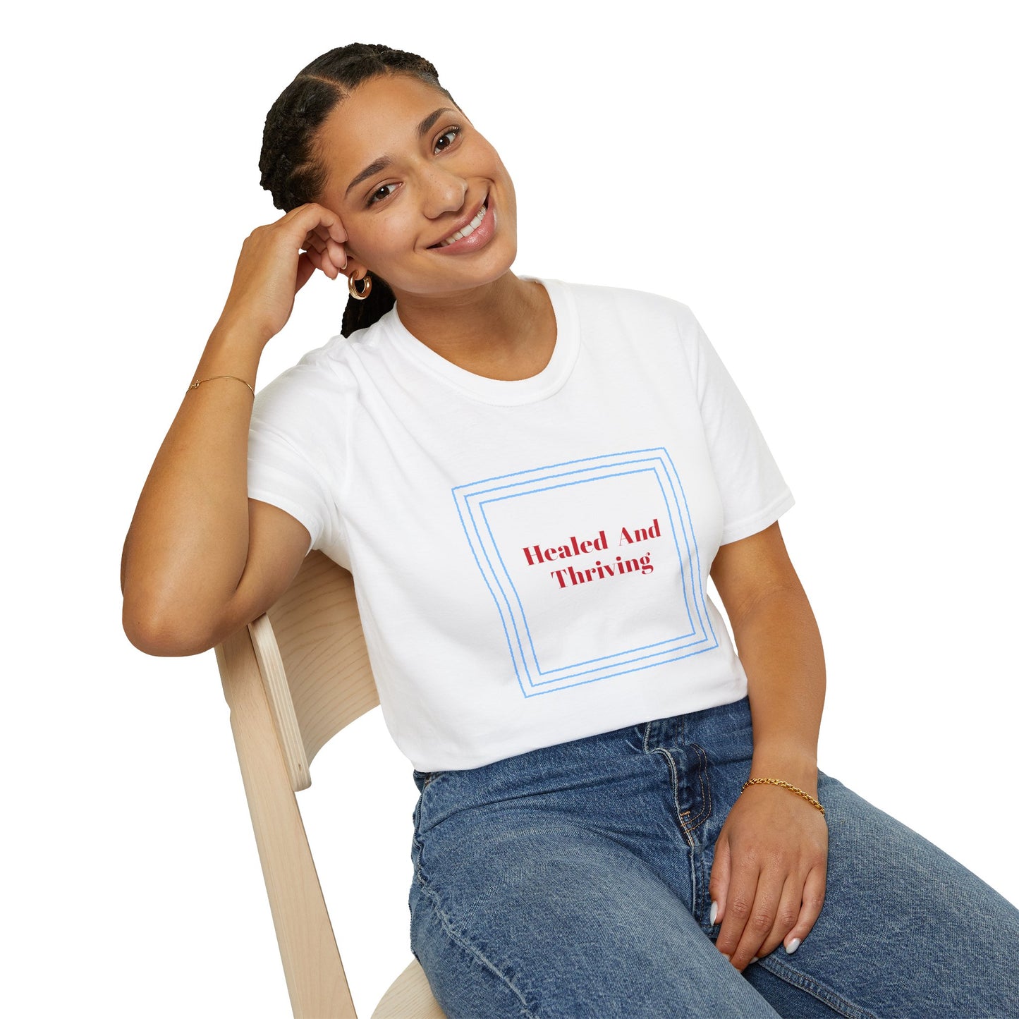 Healed and Thriving Unisex Softstyle T-Shirt