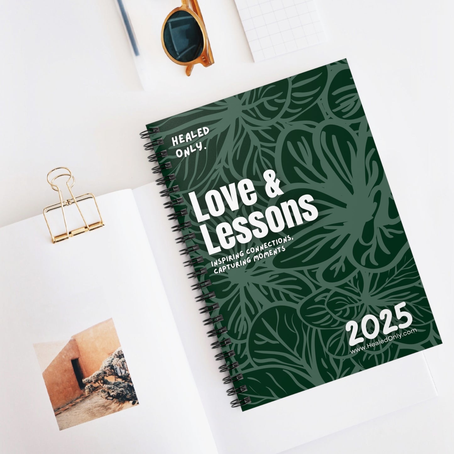 2025 Love & Lessons Spiral Notebook – Your Journey to Meaningful Connections