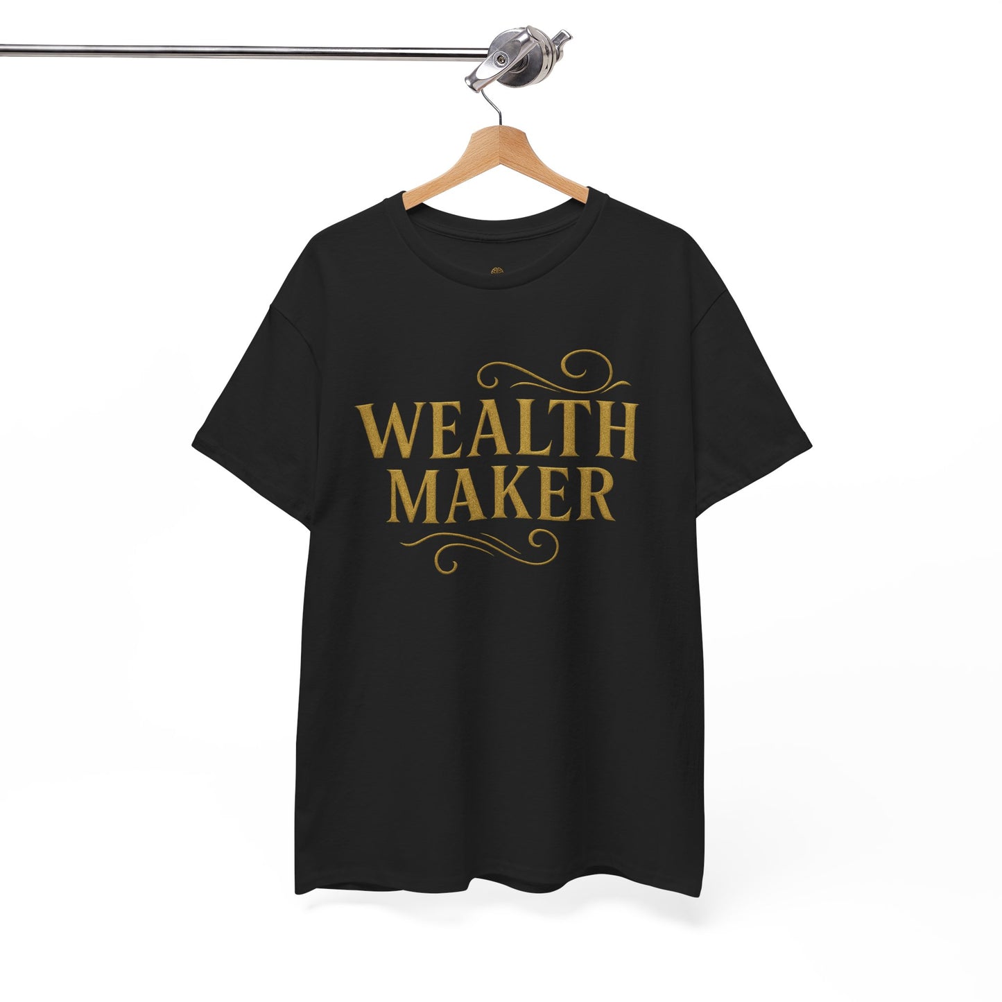 Wealth Maker Tee - Unisex Heavy Cotton Shirt, Motivational Tee, Gift for Entrepreneurs, Casual Wear, Birthday Present, Inspirational